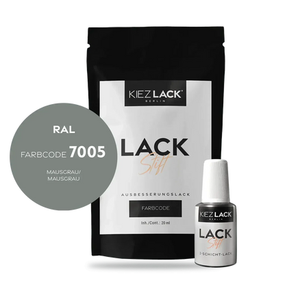 Kiezlack Lackstift Autolack Lackstift RAL 7005 MAUSGRAU