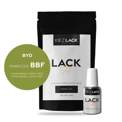 Kiezlack Lackstift Autolack Lackstift BYD BBF HONOURABLE GREEN MET.