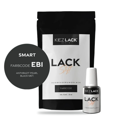 Kiezlack Lackstift Autolack Lackstift SMART EB1 ANTHRAZIT PEARL