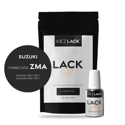 Kiezlack Lackstift Autolack Lackstift SUZUKI ZMA QUASAR GREY MET.