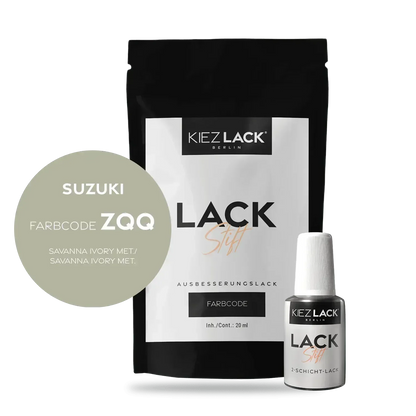 Kiezlack Lackstift Autolack Lackstift SUZUKI ZQQ SAVANNA IVORY MET.